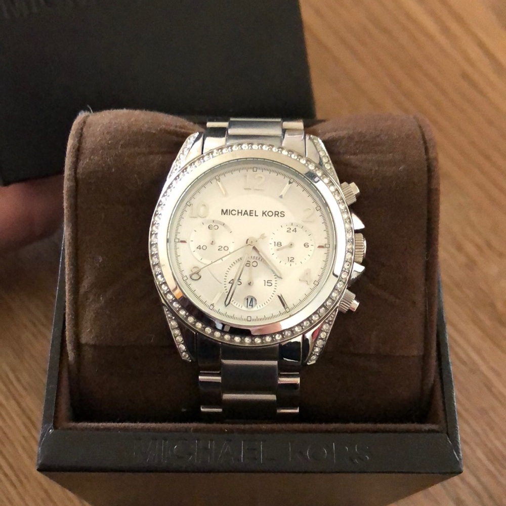 Michael Kors silver watch